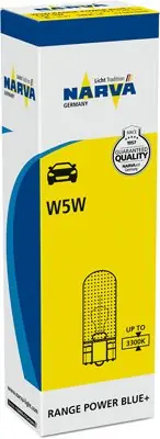 ŻARÓWKA W5W 12V RPB CAŁOSZKLANA Wysoka jakość