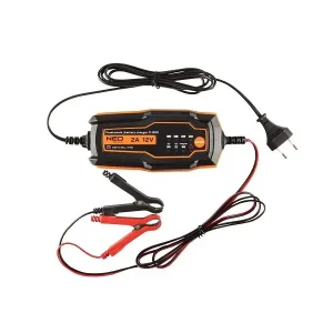 Ekspresowa dostawa Prostownik AUTOMATYCZNY 2A/35W, 4-60AH NEO Tools 11-890