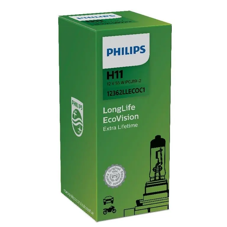 Wybór klientów ŻARÓWKA H11 12V 55W PHILIPS 12362LL ECO H11