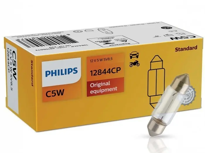 Ostatnia szansa ŻARÓWKA C5W 12V SOFITOWA PHILIPS 12844 C5W12VSV85