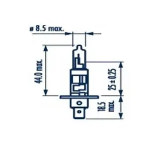 Cena promocyjna ŻARÓWKA H1 100W 12V