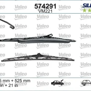 Wycieraczki silencio VALEO 574291 VM221 Szybka wysyłka