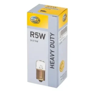 ŻARÓWKA R5W 24V/5W HELLA 8GA002071361 R5W Nowy