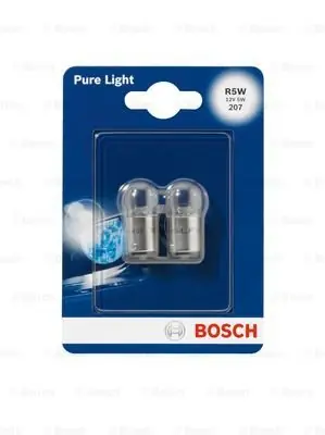 ŻARÓWKA R5W 12V PURE LIGHT BOSCH 1987301022 R5W Darmowa dostawa