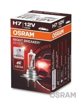 ŻARÓWKA H7 55W 12V NIGHT BREAKER SILVER +100% Ekspresowa dostawa