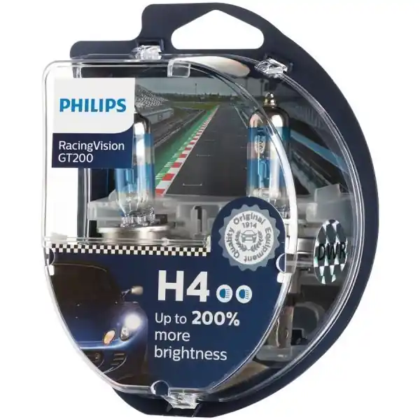 Promocja ZESTAW ZAROWEK H4 60/55W PHILIPS 12342RGTS2 RGT P43T-38 S2