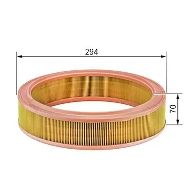 Filtr powietrza BOSCH 1457433521 C3078 Nowość