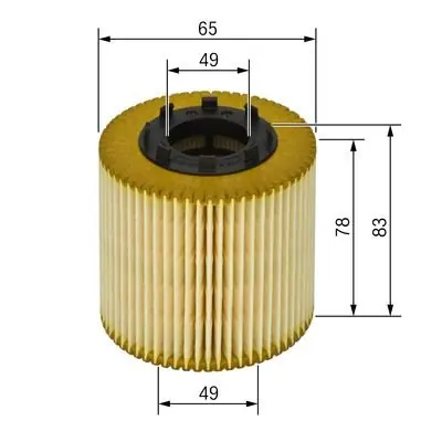 Nowy Filtr oleju BOSCH 1457429256 73500049