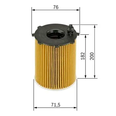 Filtr oleju BOSCH F026407002 HU831X Nowość