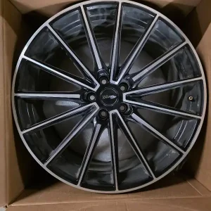3 x felga Brock B43 5x114.3 9.5x21 ET45 Glossy Black Polished Nowy