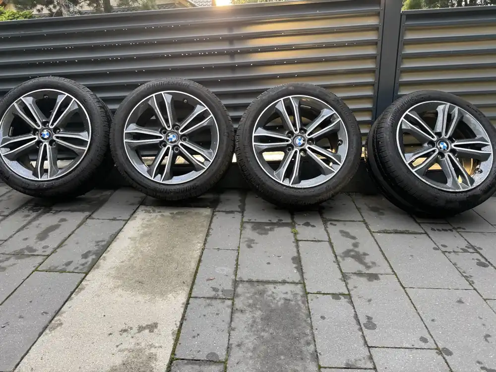 Kola orginalne 5x112 et 51 BMW 2 17” czujniki runflaty brigstone Nowy