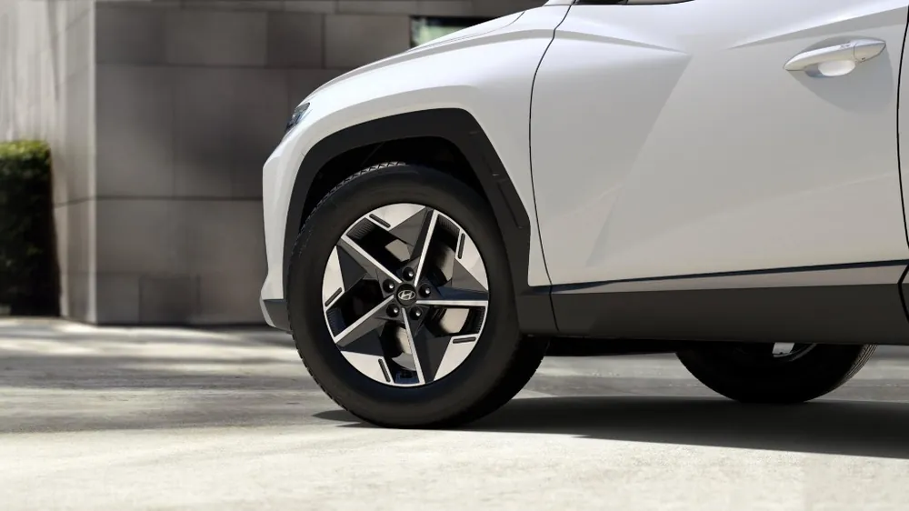 NOWE ORYGINALNE KOŁA LETNIE HYUNDAI TUCSON 2025 Z CZUJNIKI CIŚNIENIA Tani